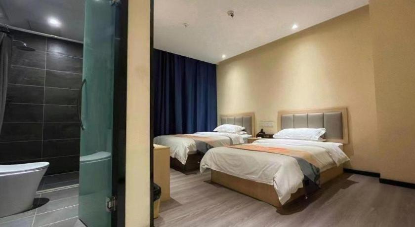 Shell Hotel Shanxi Xinzhou Wuning County Fengwu Square Ningwu Extérieur photo